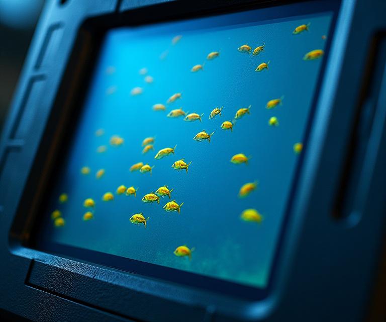 Professionelt ekkolod display